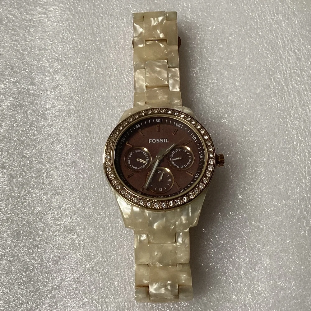 Fossil Stella Multifunction Brown Dial Women’s Watch for sale (ES 2794)